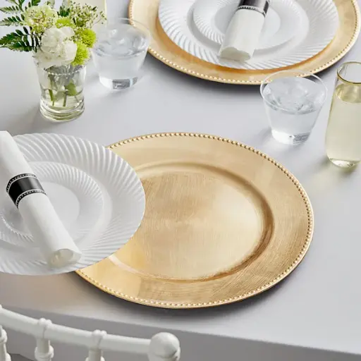 [022] Dinnerware, Charger Plates